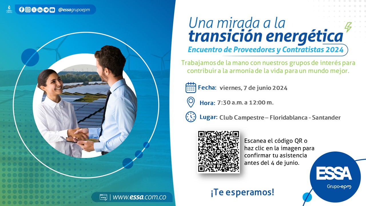 Invitacion encuetro proveedores y contratistas 2024 Invitacion encuetro proveedores y contratistas 2024